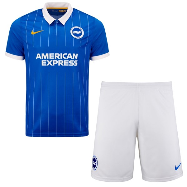 Camiseta Brighton 1ª Kit Niños 2020 2021 Azul